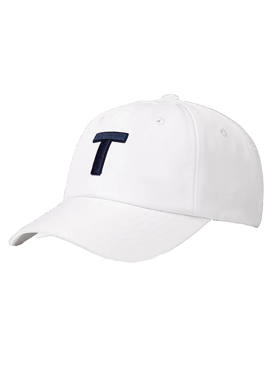T Logo Golf Cap - White
