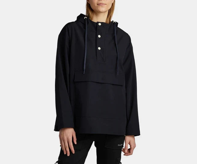 Packable Rain Anorak - Black
