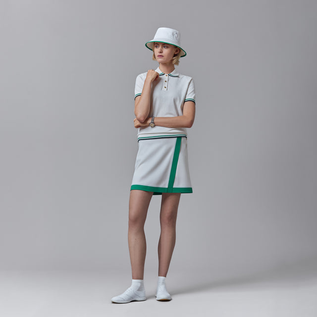 Albatross Polo - White/Green