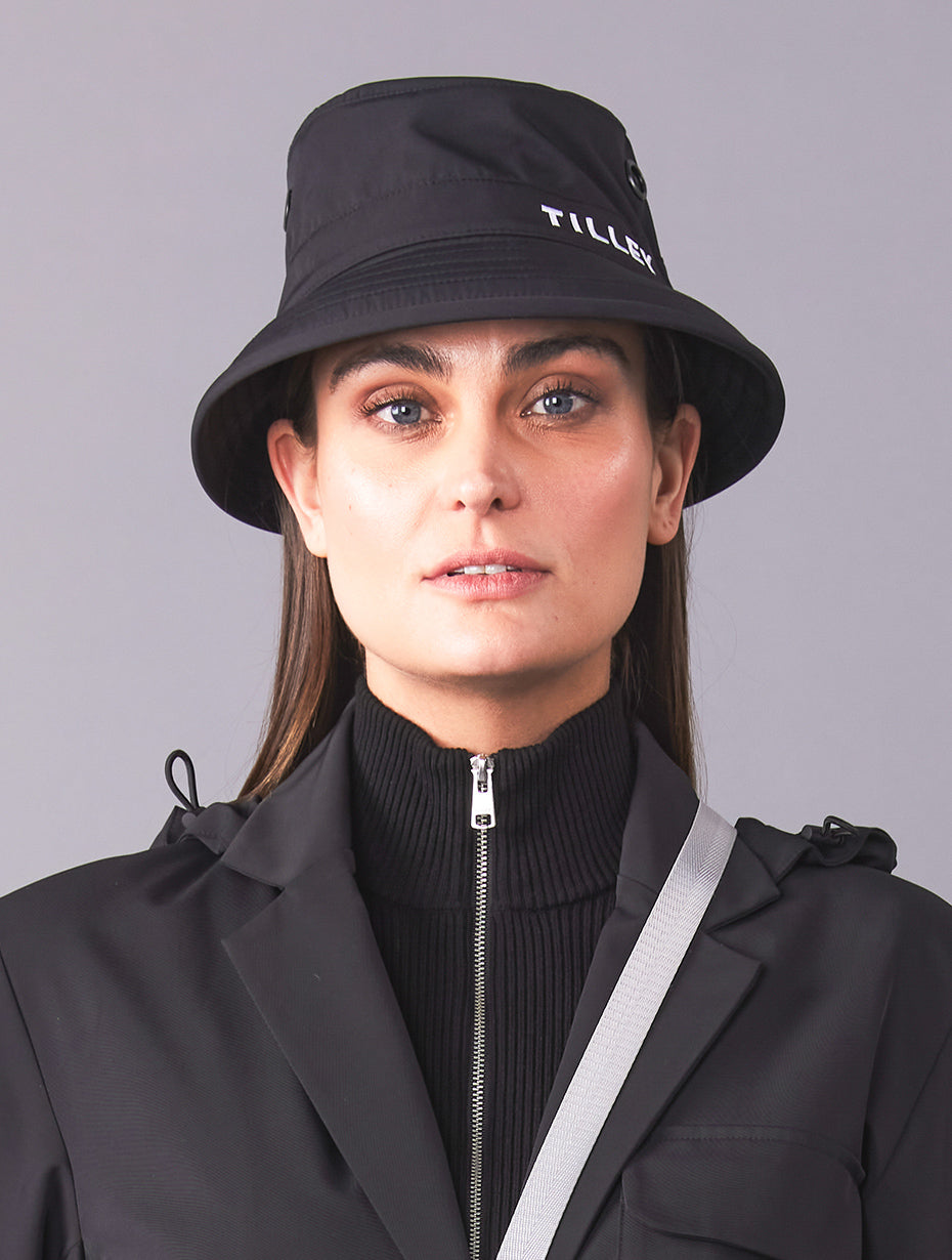 Golf Bucket Hat - Black