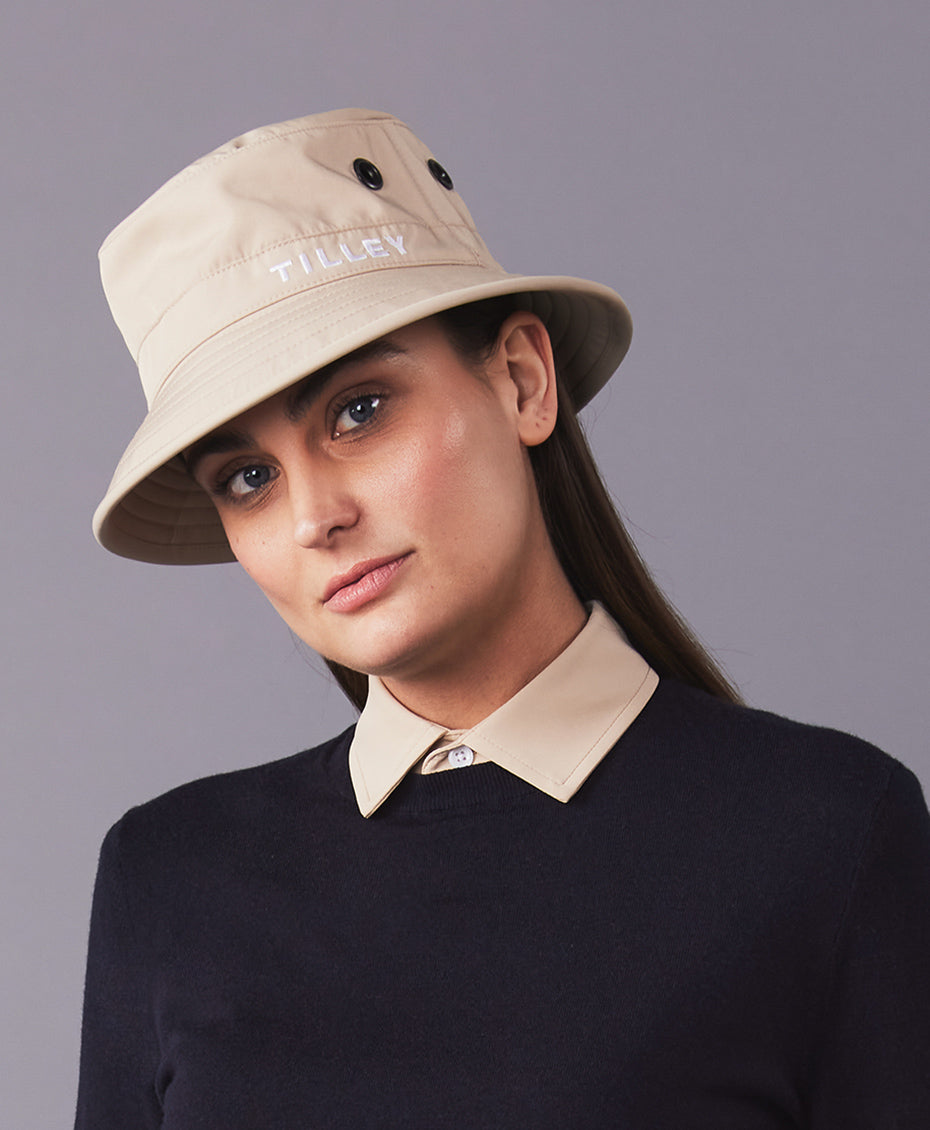 Golf Bucket Hat - Tan