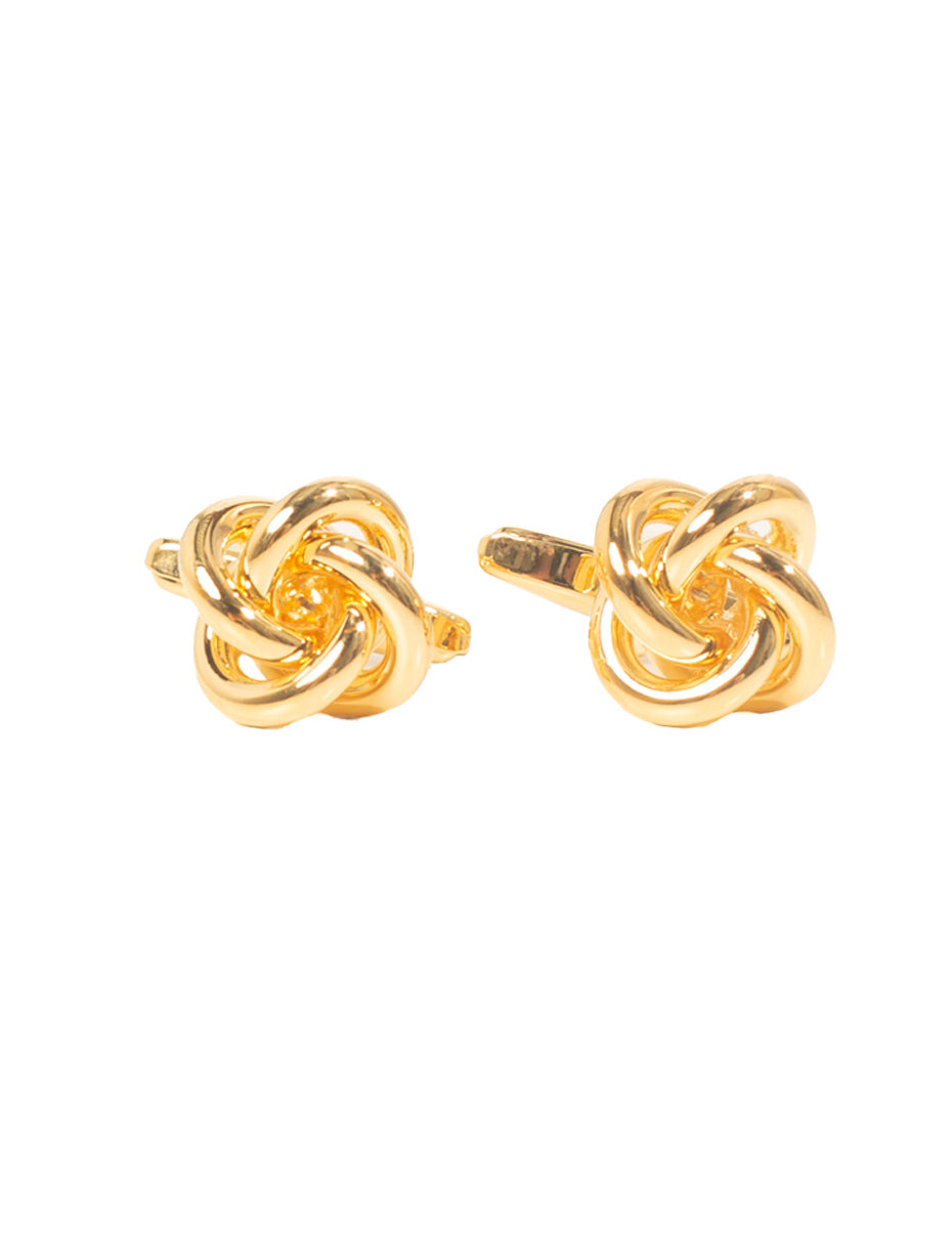 Knot Cufflinks - Gold