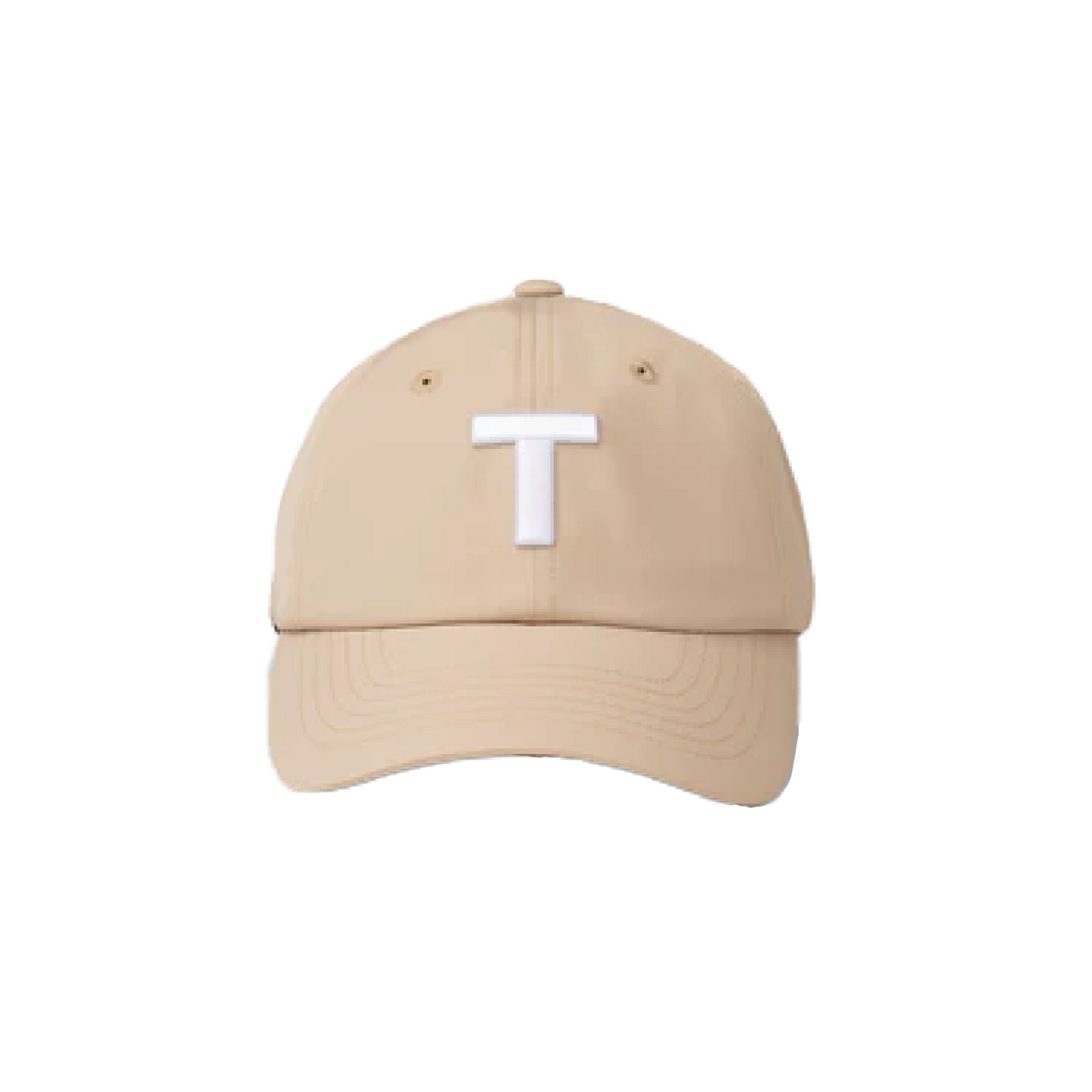 T Logo Golf Cap - Tan