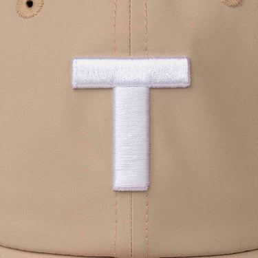 T Logo Golf Cap - Tan