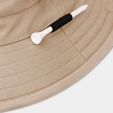 Golf Bucket Hat - Tan