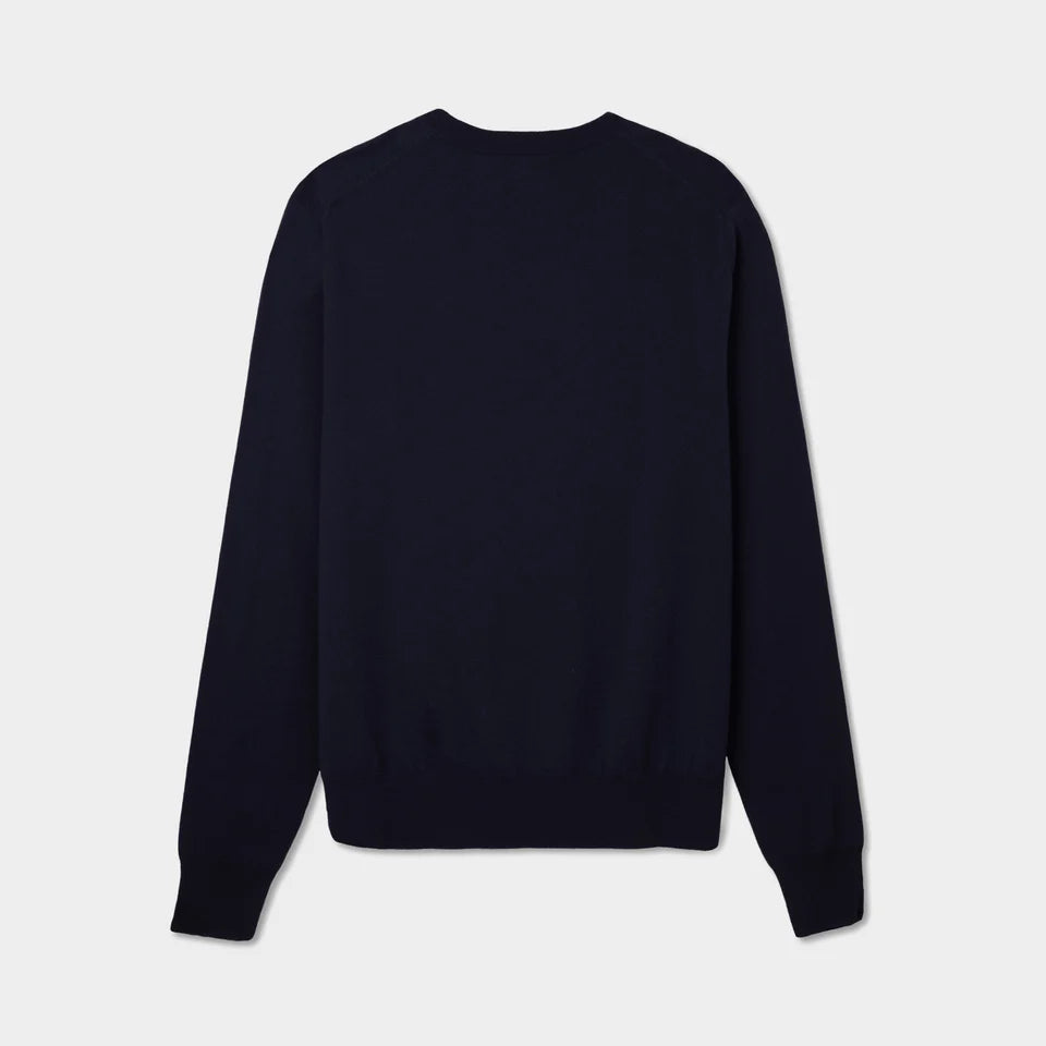 Japanese Merino Sweatshirt - Navy