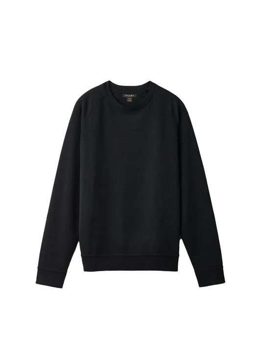 Japanese Merino Sweatshirt - Black