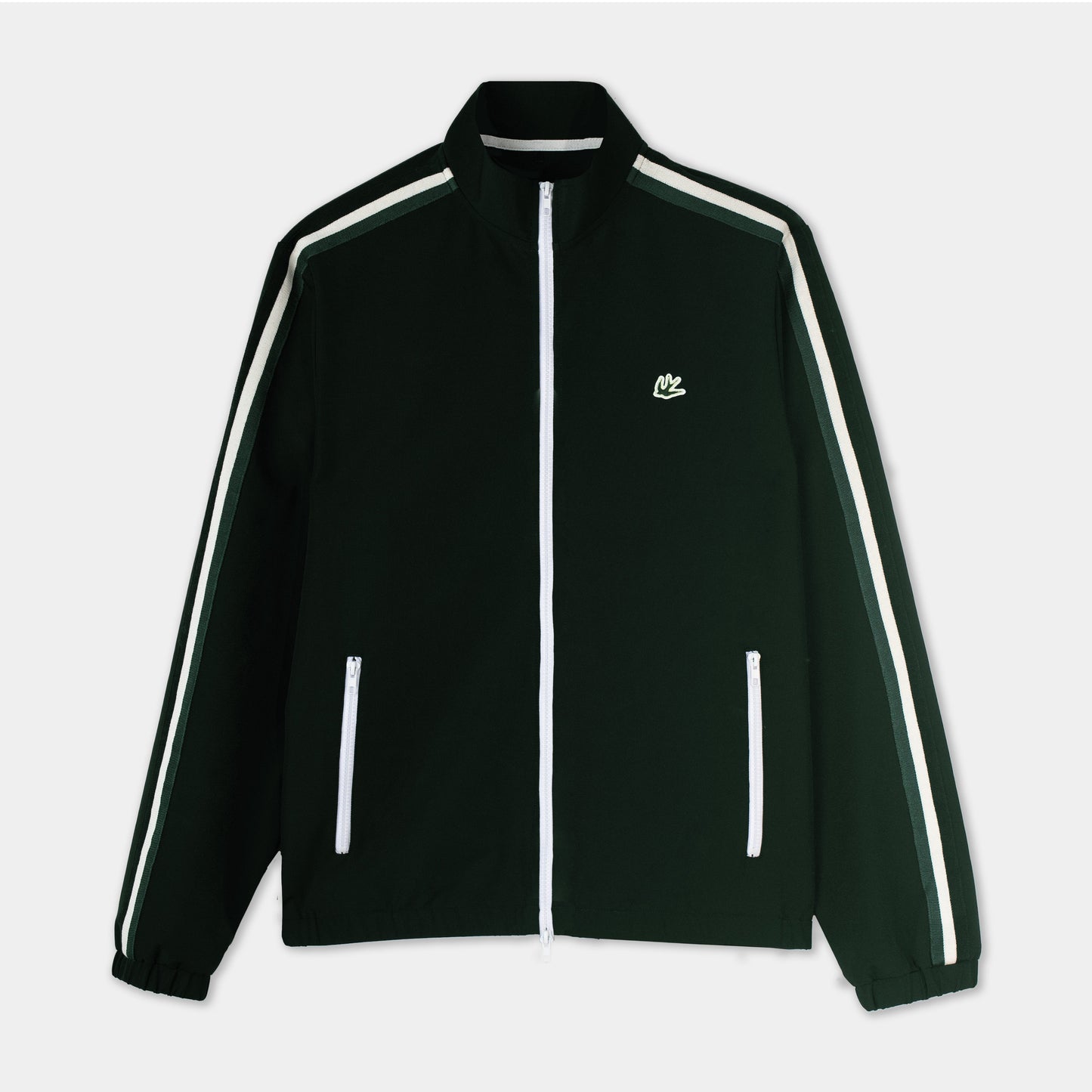 Ribbon Track Jacket - Pine Green