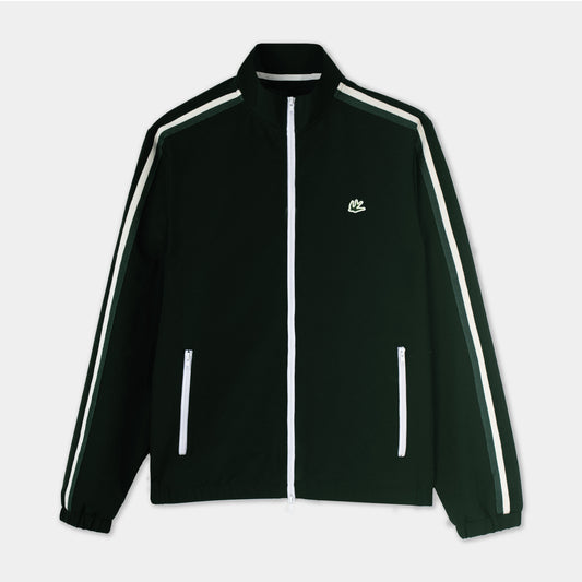Ribbon Track Jacket - Pine Green