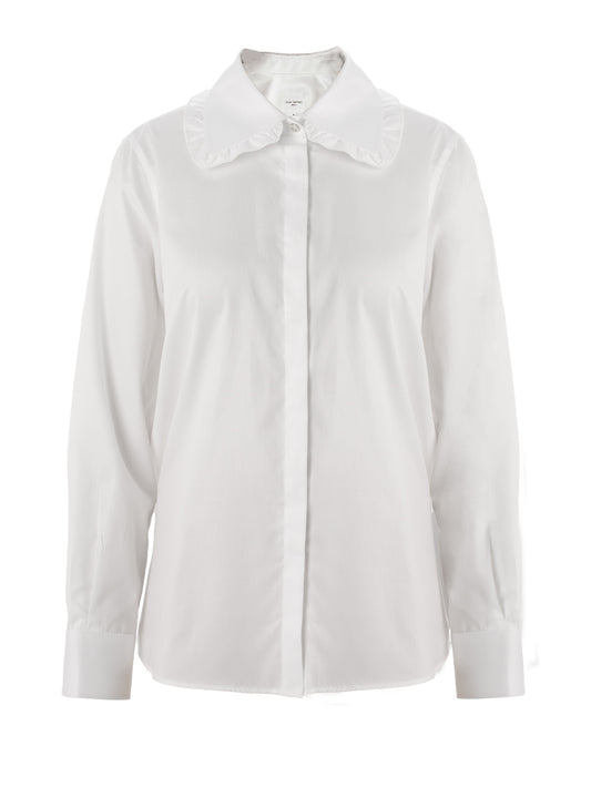 Ruffle Collar Shirt