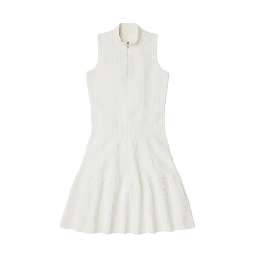 Power Stretch Dress - White