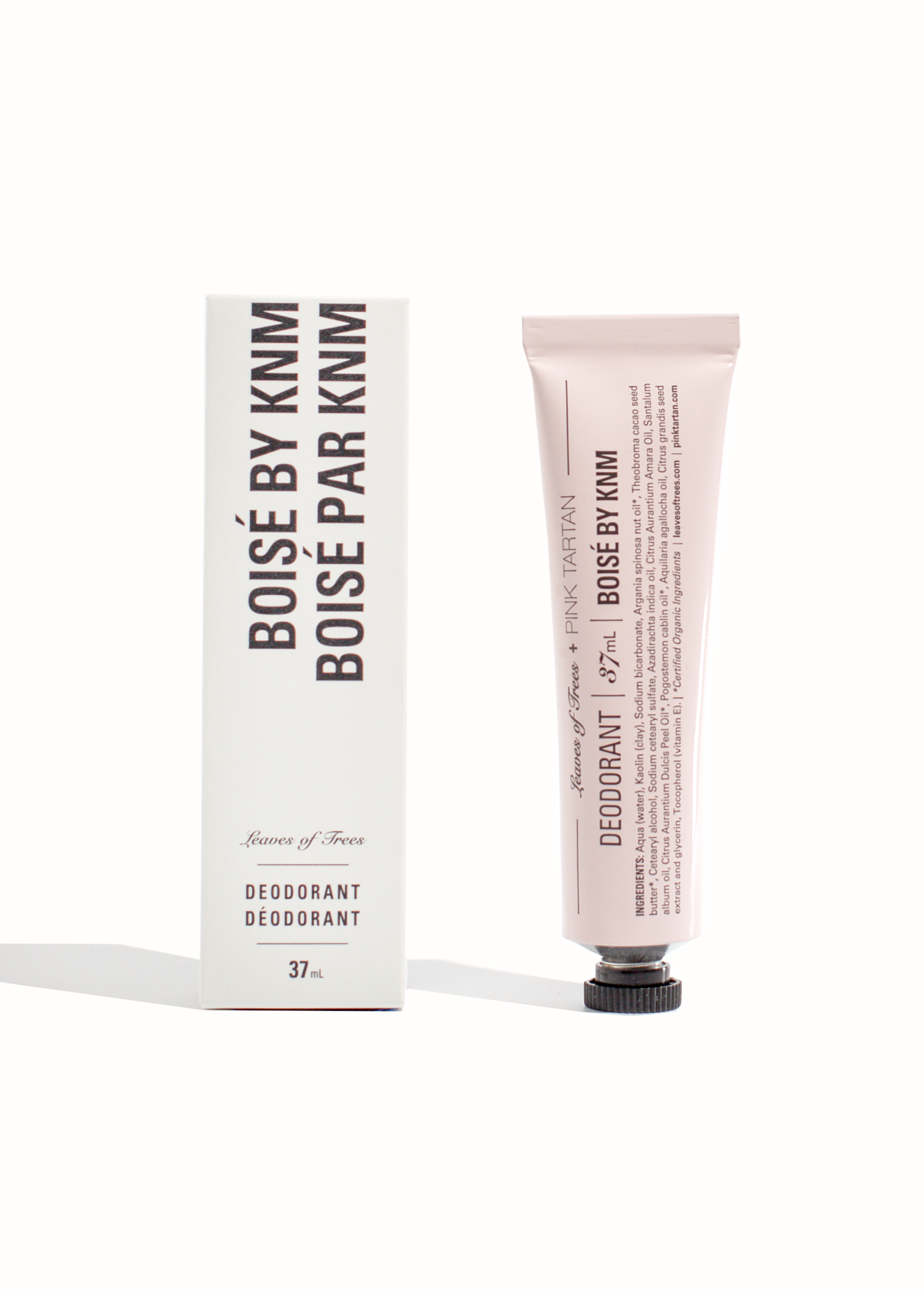 Natural Deodorant - Boise by KNM - Pink Tartan