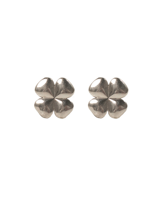 Clover Cufflinks - Silver