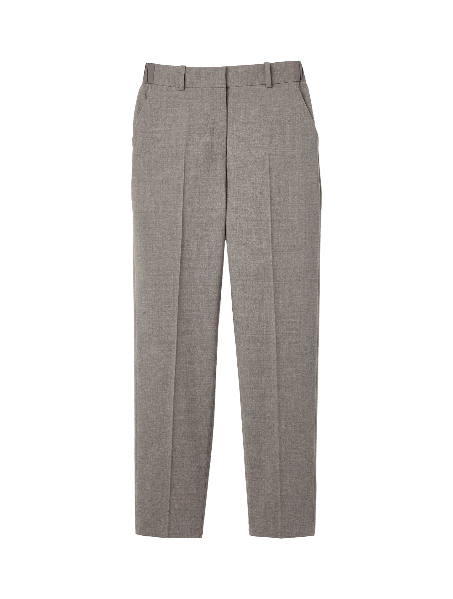 Wool Tech Straight Leg Pant - Grey