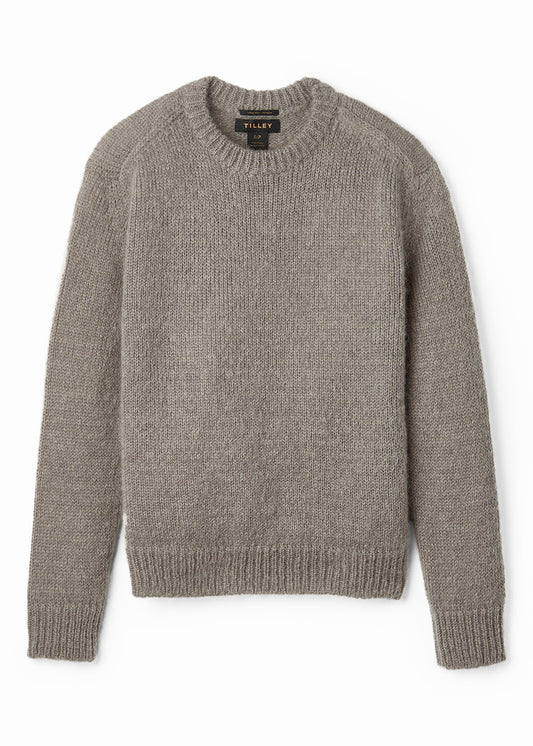 Italian Mohair Sweater - Grey