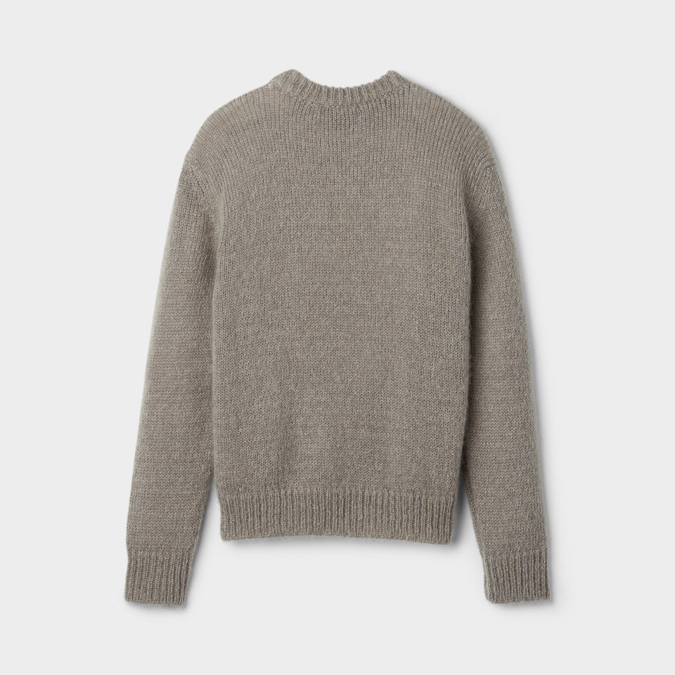 Italian Mohair Sweater - Grey
