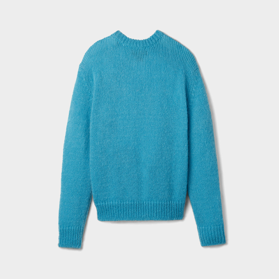Italian Mohair Sweater - Blue