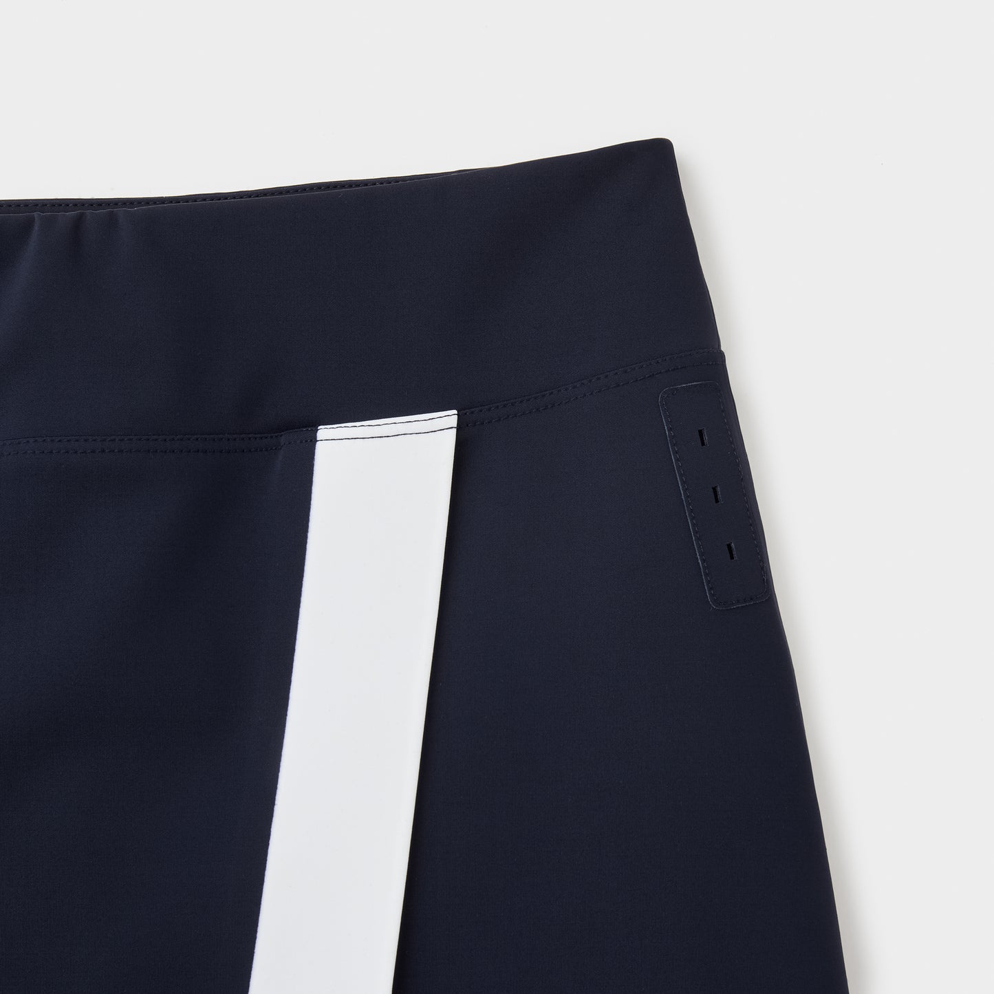 Contrast Stripe Skort - Navy