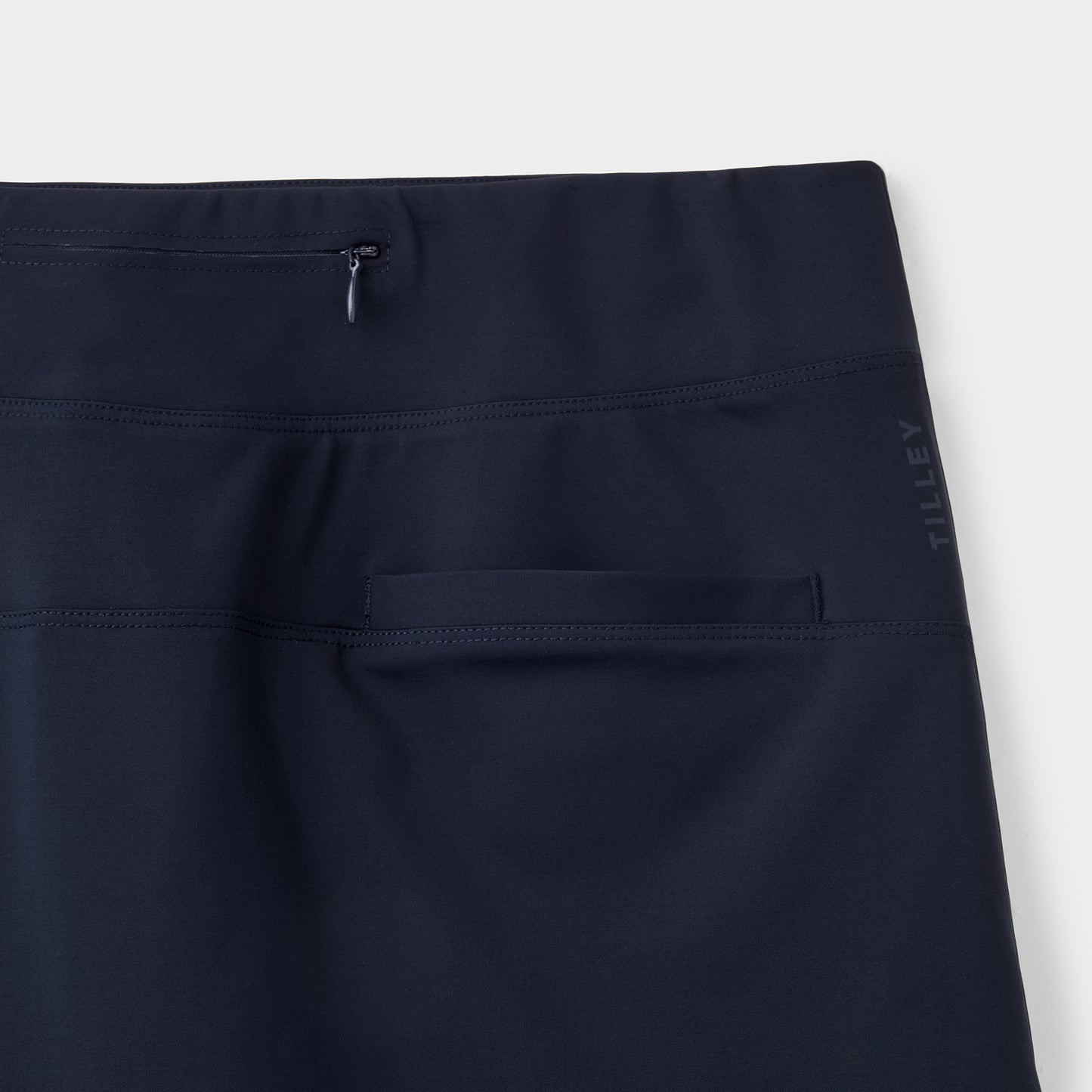 Contrast Stripe Skort - Navy