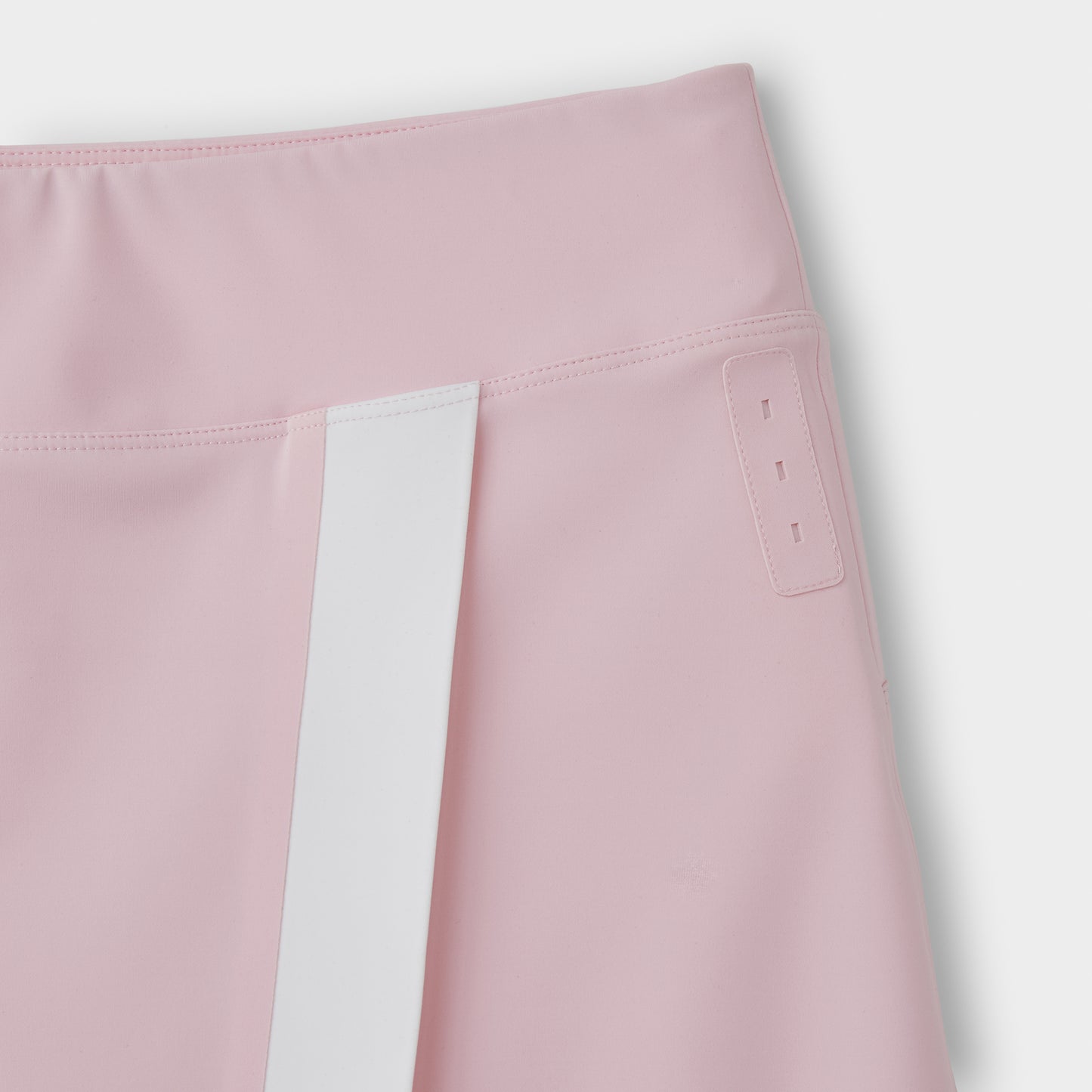 Contrast Stripe Skort - Pink