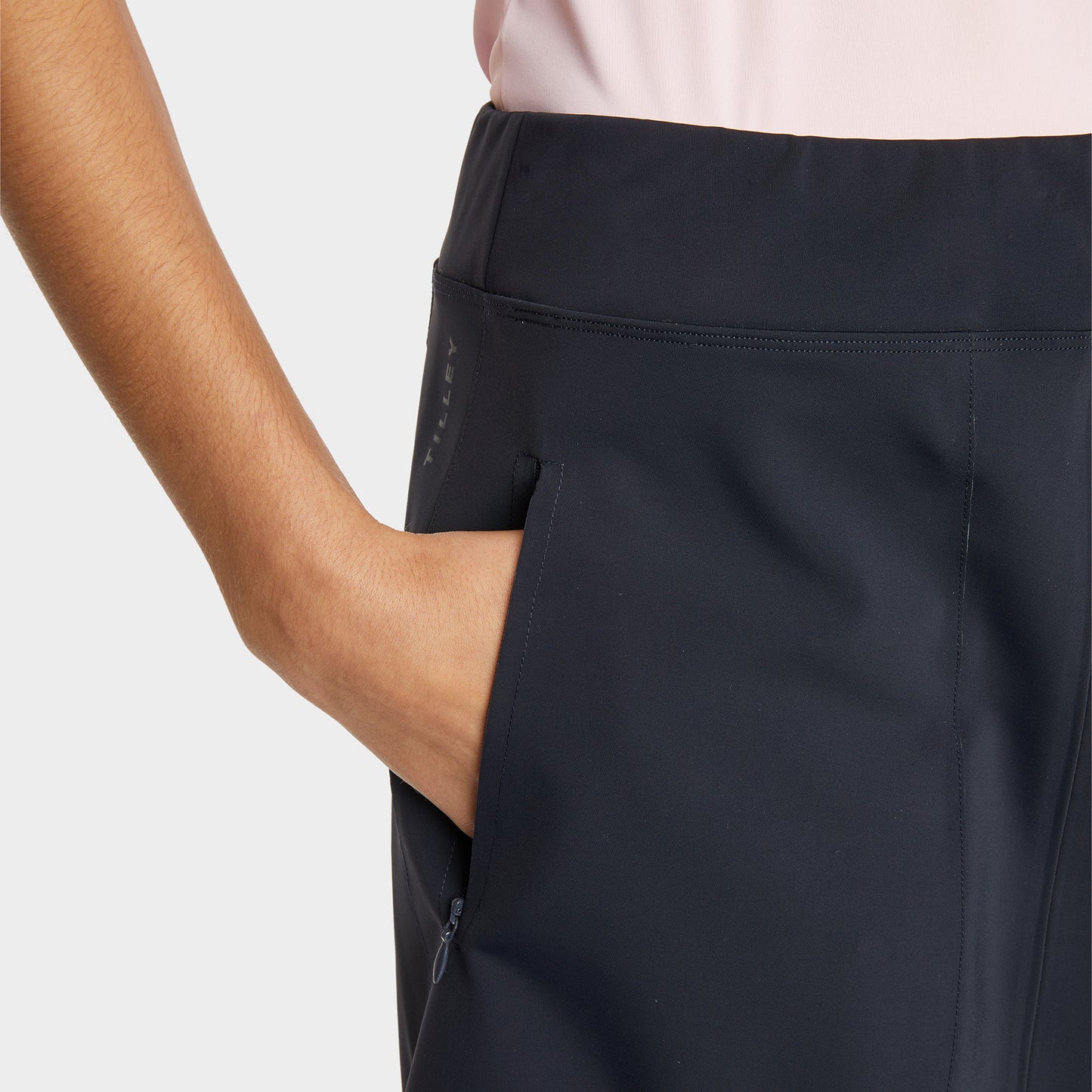 A-Line Pocket Performance Skort - Navy