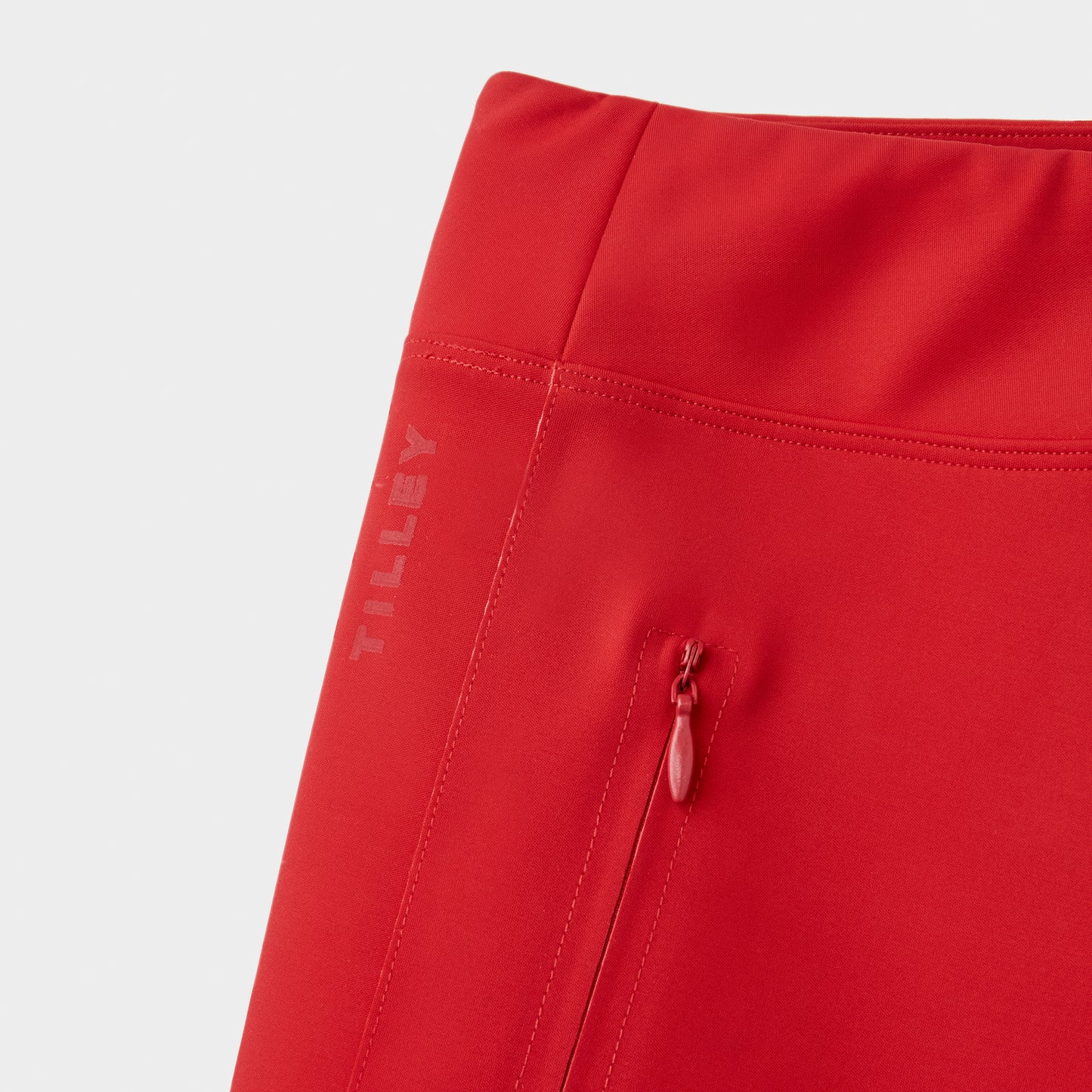 A-Line Pocket Performance Skort - Red