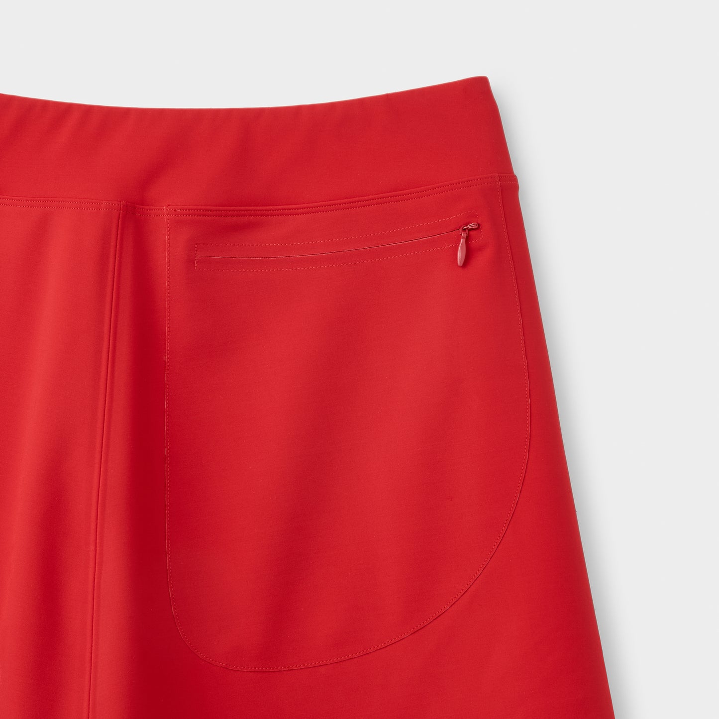 A-Line Pocket Performance Skort - Red