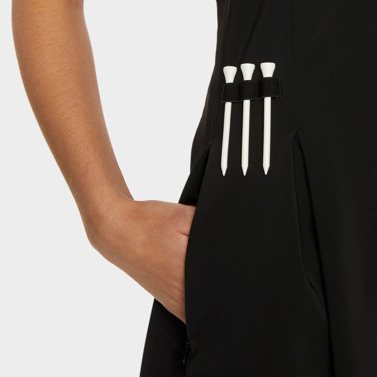Polo Dress - Black