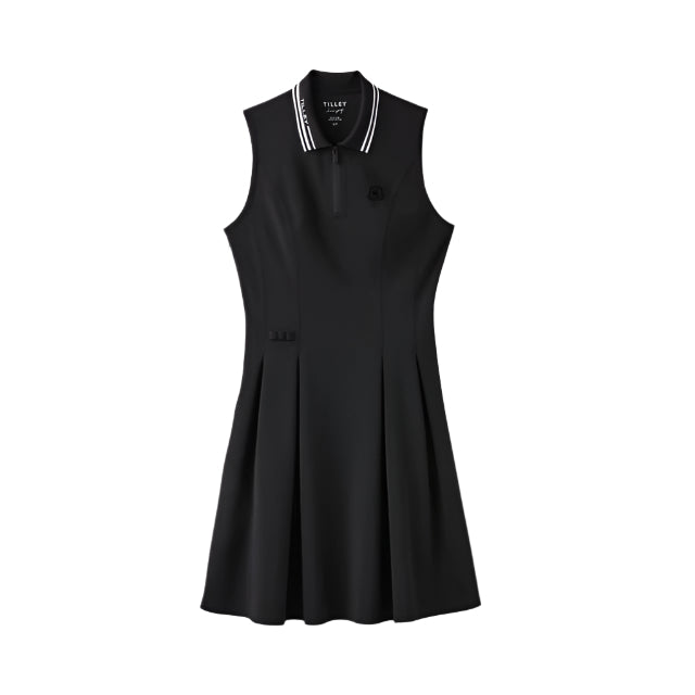 Polo Dress - Black