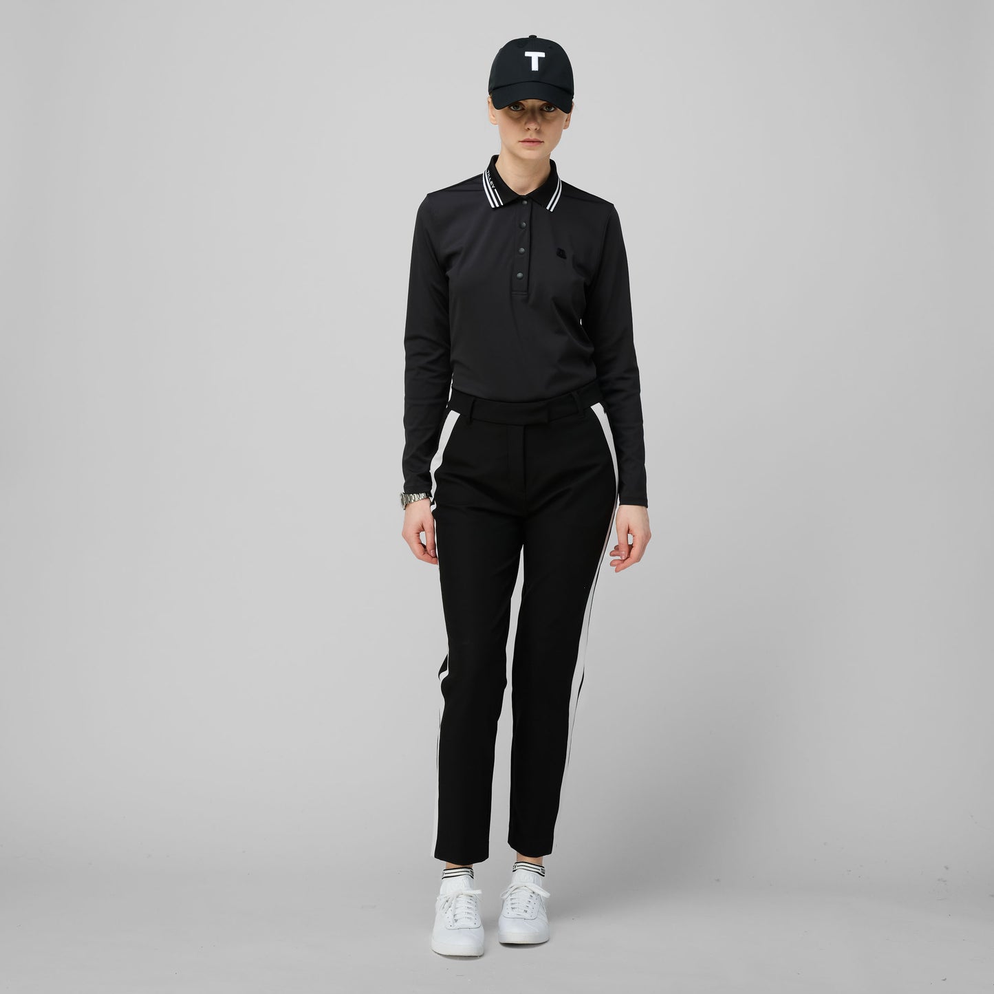 Polo Long Sleeve - Black