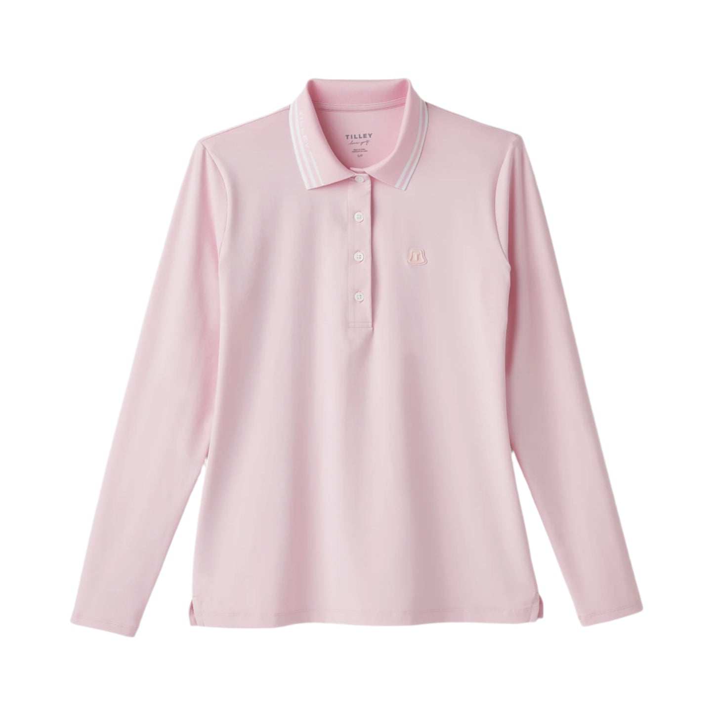 Polo Long Sleeve - Pink