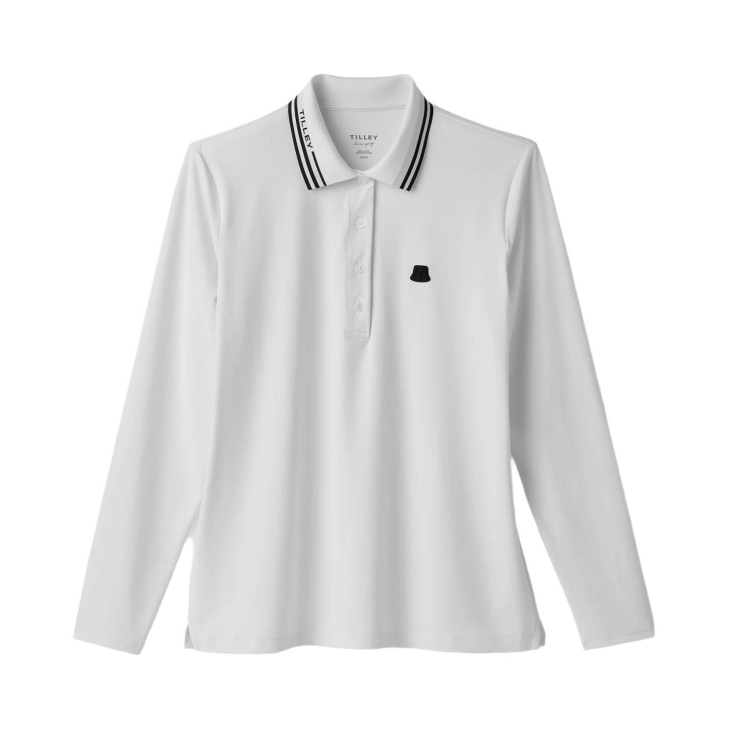 Polo Long Sleeve - White