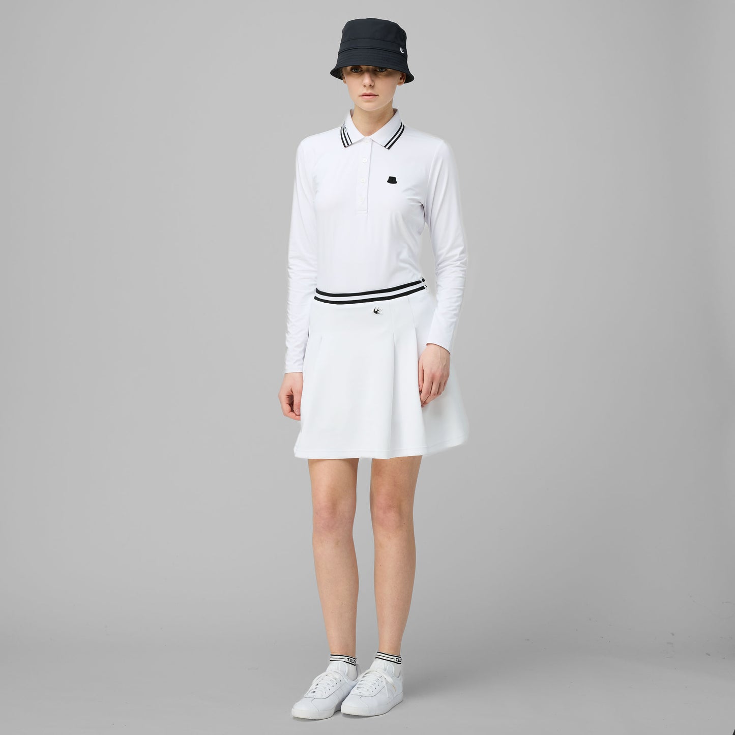 Polo Long Sleeve - White