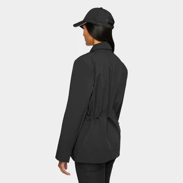 Hooded Tech Blazer - Black