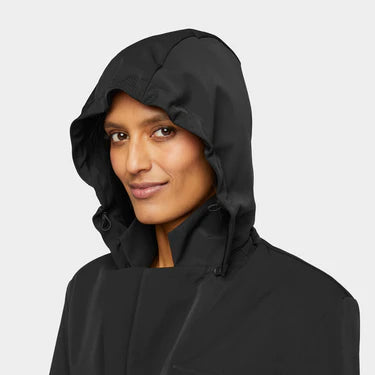 Hooded Tech Blazer - Black