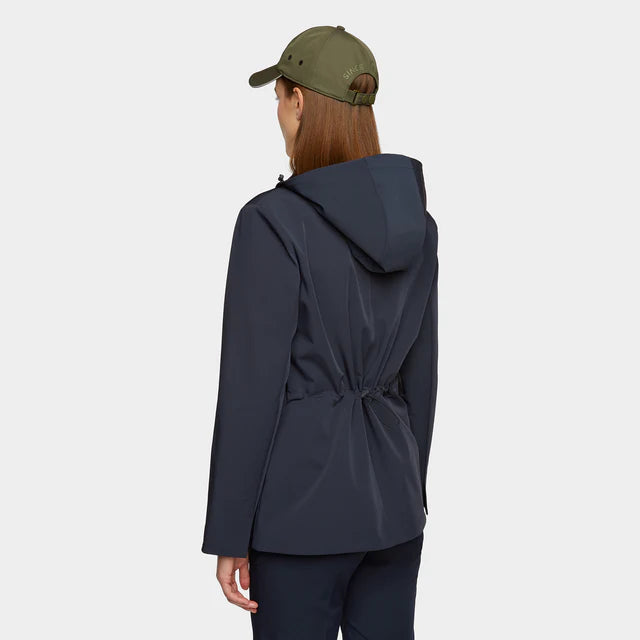 Hooded Tech Blazer - Navy