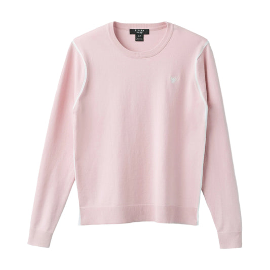 Classic Crewneck Sweater - Pink Pink Tartan