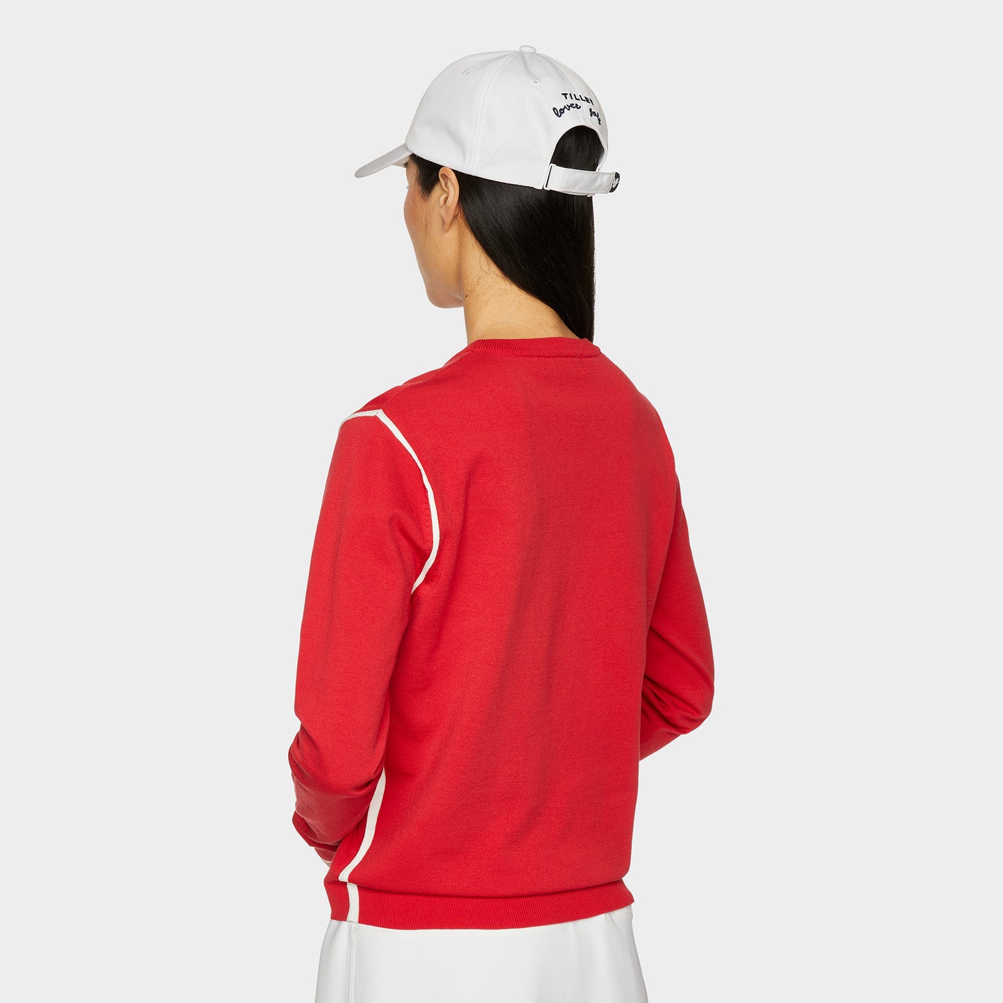 Classic Crewneck Sweater - Red
