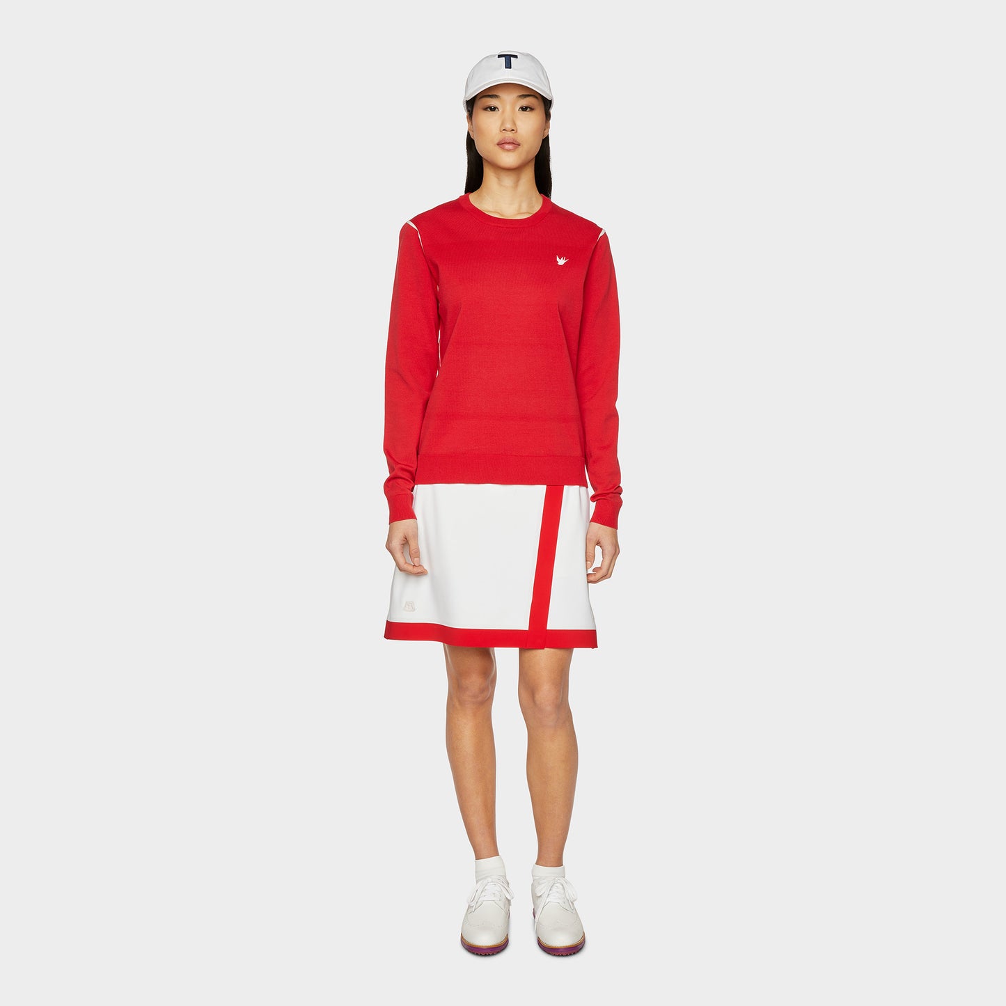 Classic Crewneck Sweater - Red
