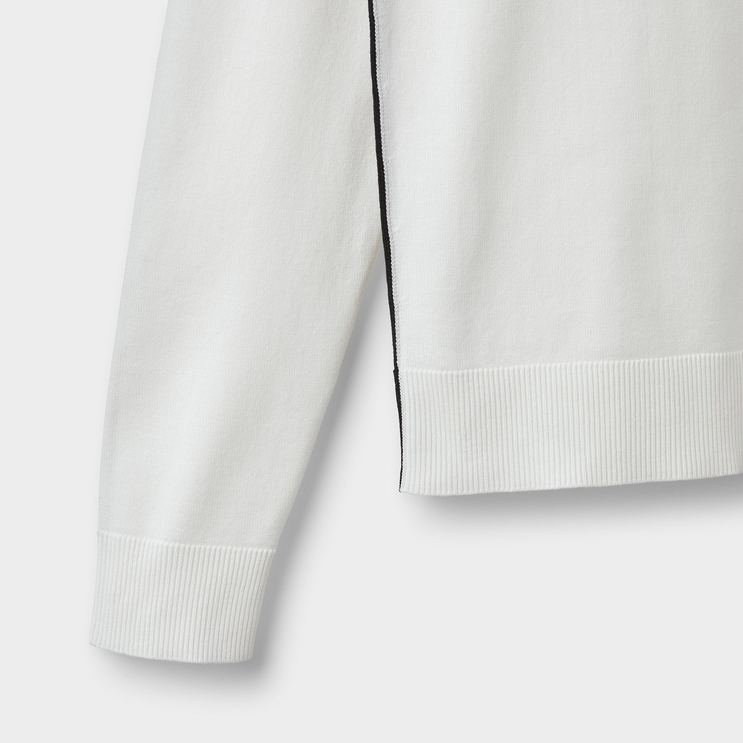 Classic Crewneck Sweater - White