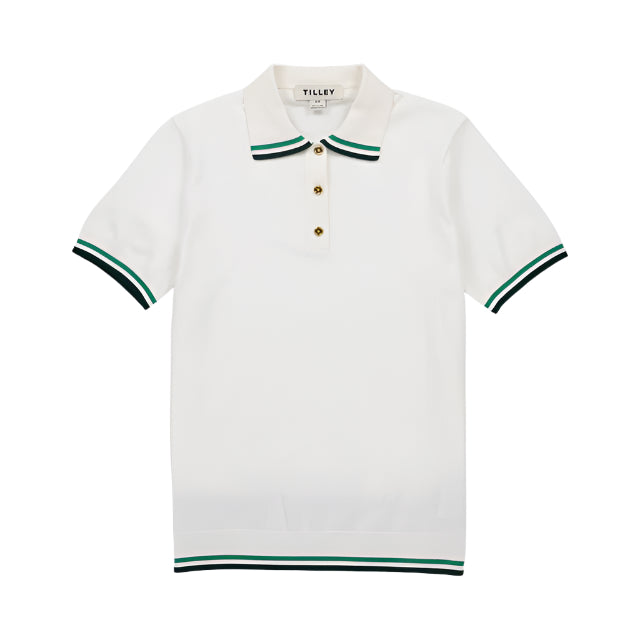 Albatross Polo - White/Green
