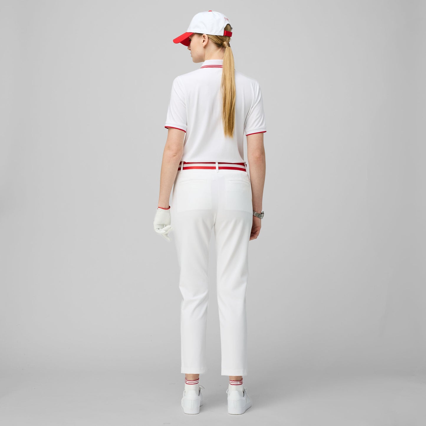 Side Panel Sport Pant - White