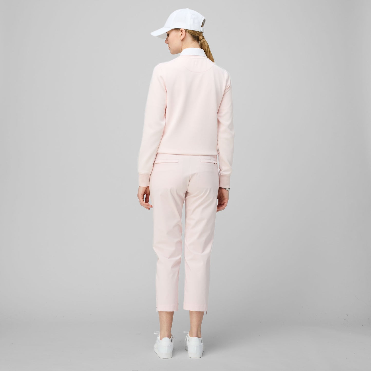 Tech Stretch Cropped Pant - Barely Pink