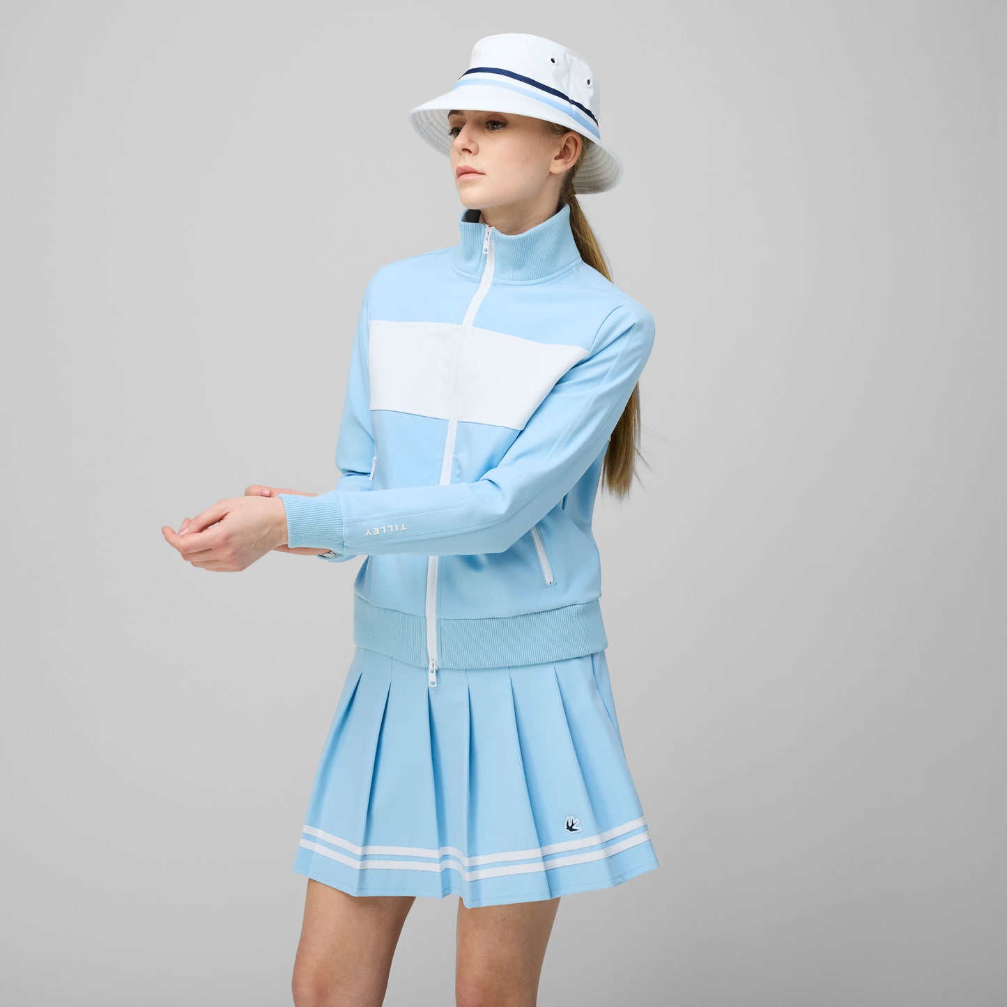 Warm Up Jacket - Powder Blue