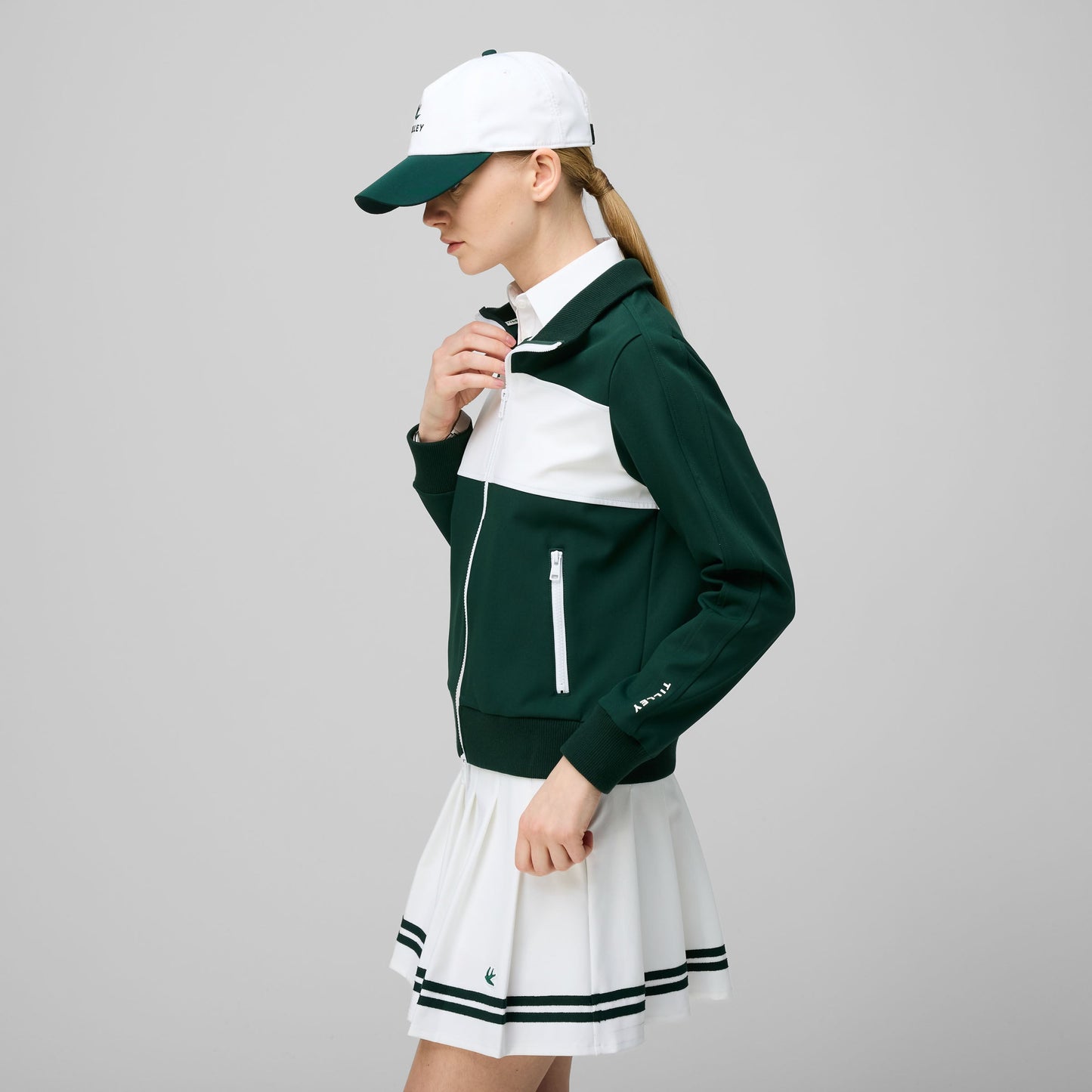 Warm Up Jacket - Pine Green