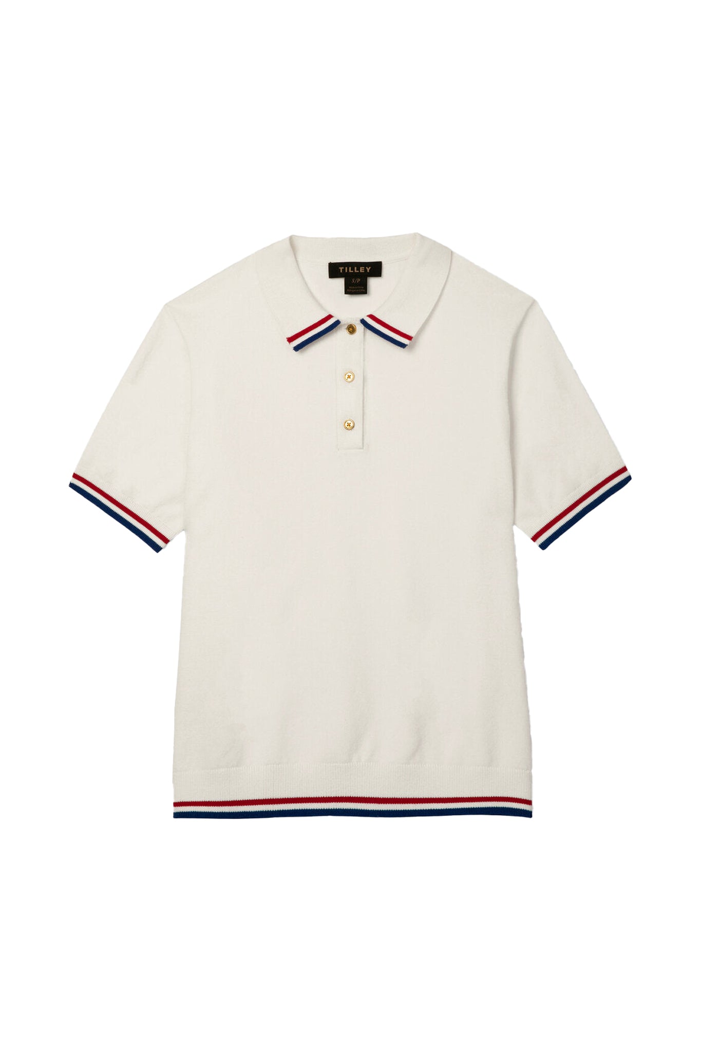 Albatross Polo - White/Red