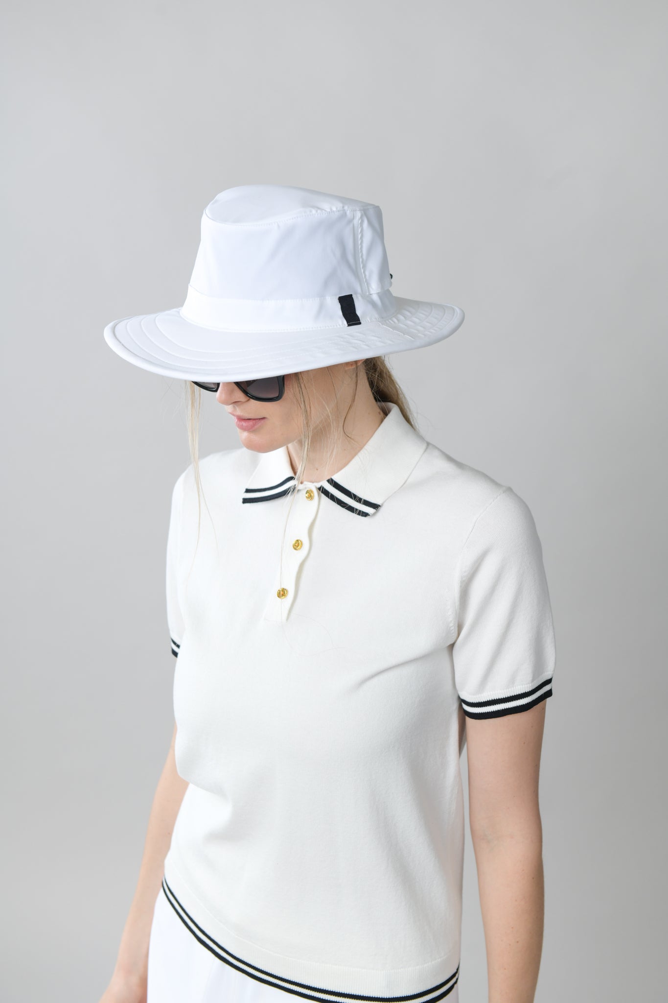 Albatross Polo - White/Black