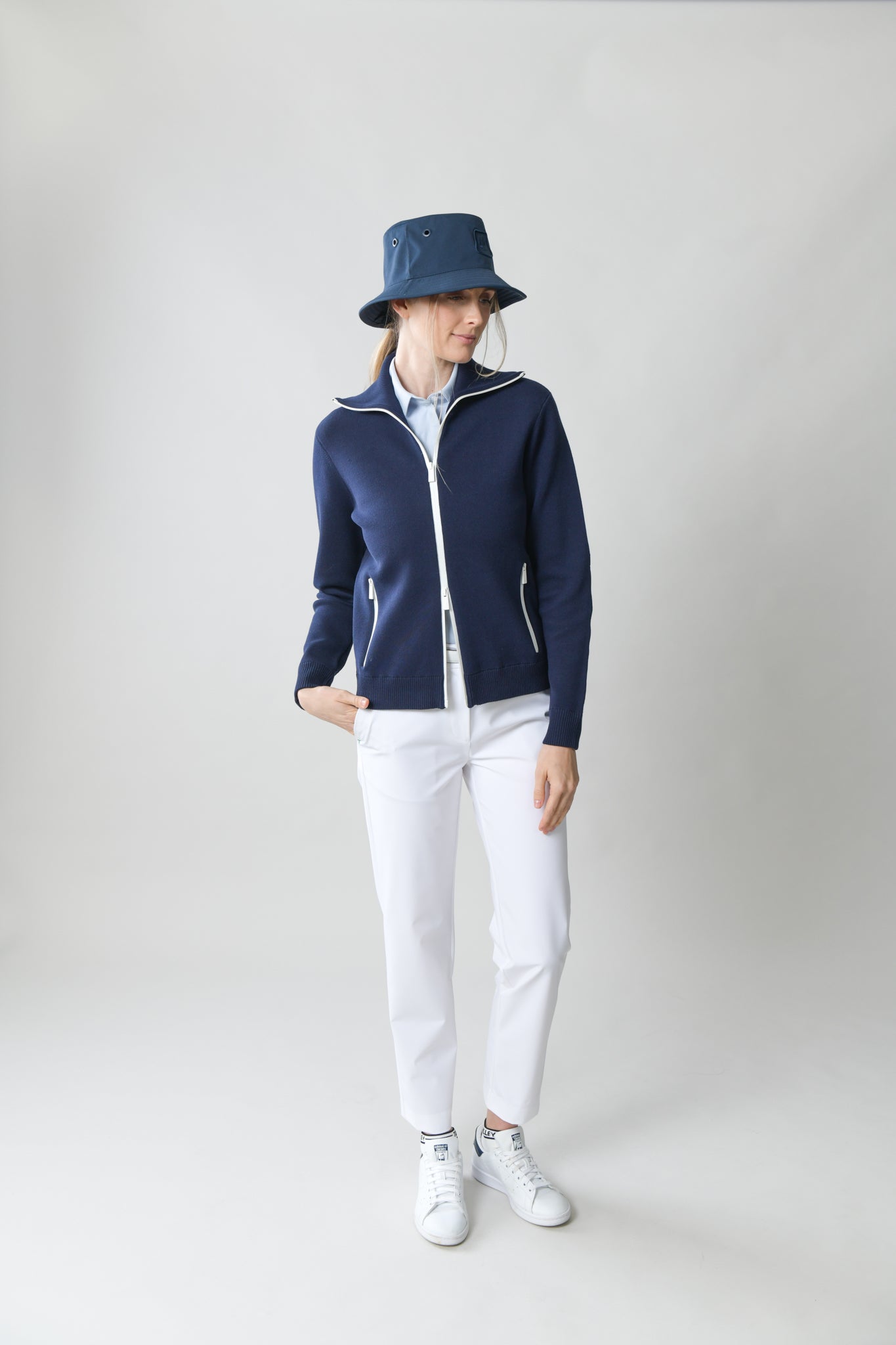 The Track Jacket - Navy