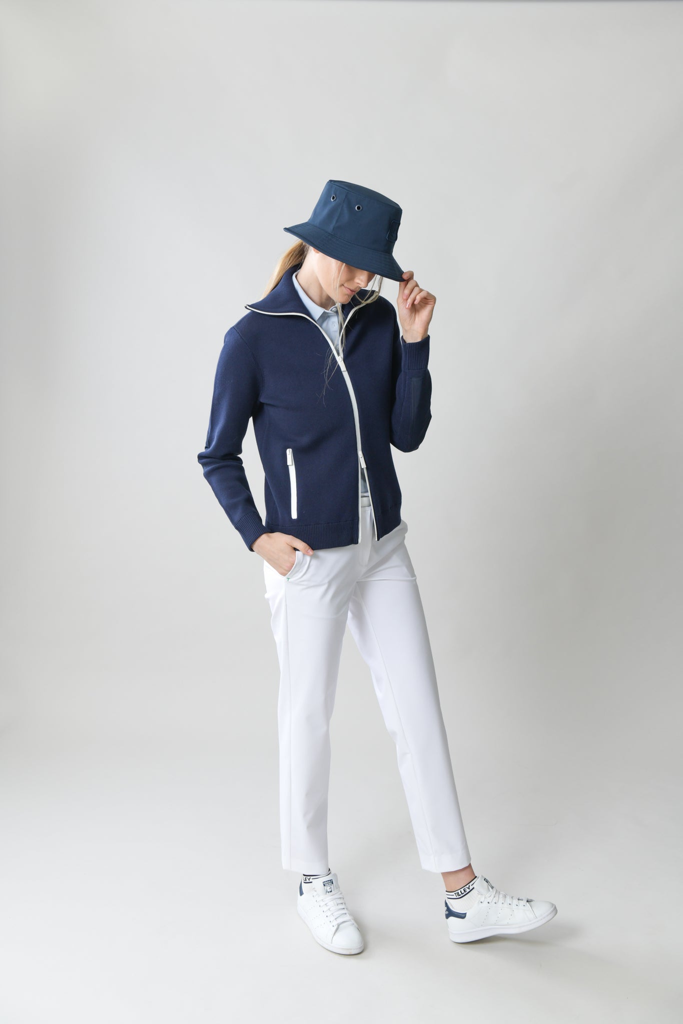 The Track Jacket - Navy