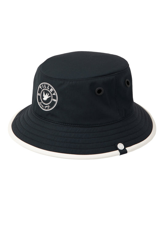 Tilley Crest Bucket - Navy/White